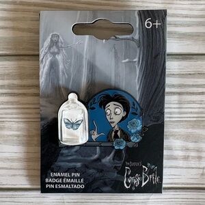 🦋Loungefly Corpse Bride Victor & Butterfly Enamel Pin
